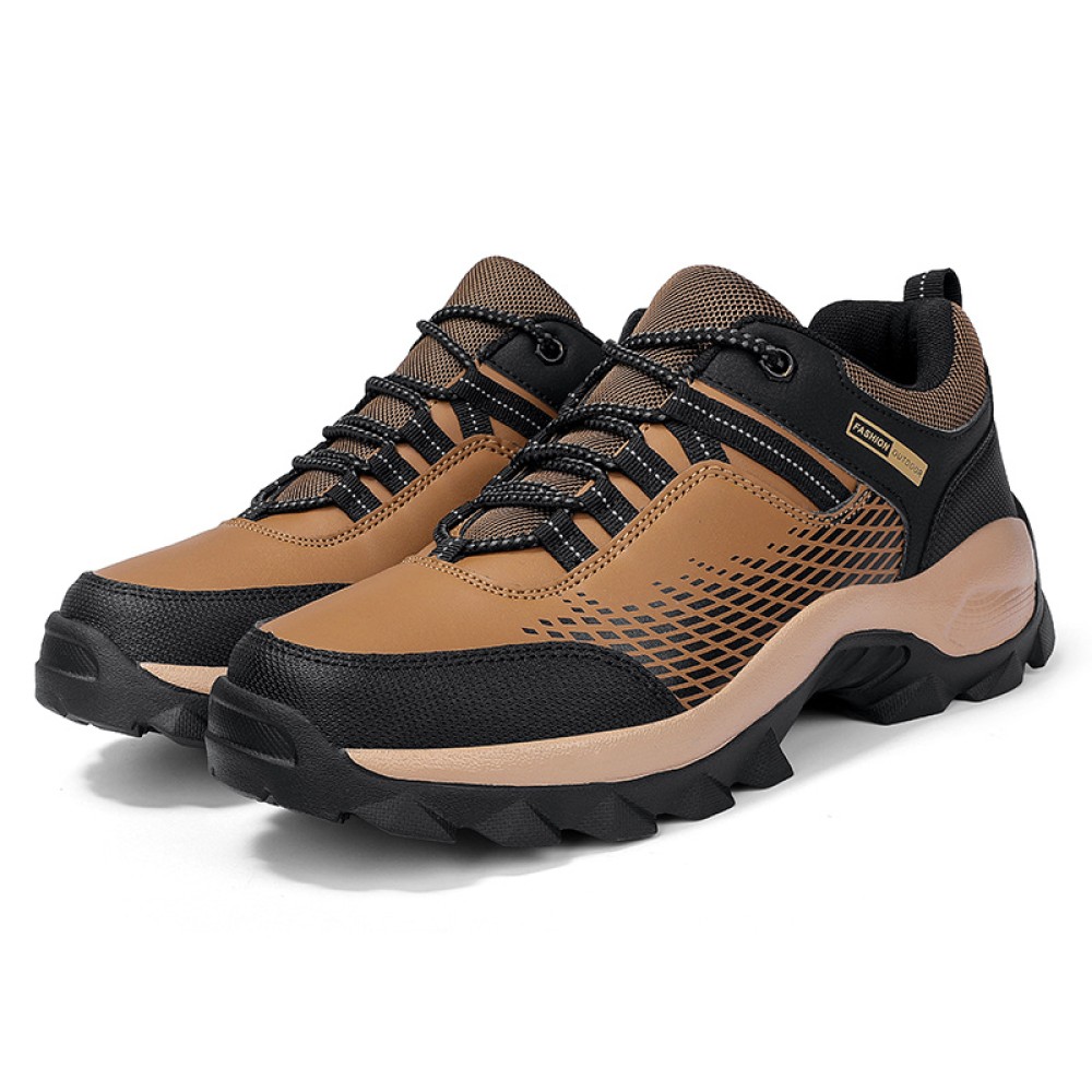 Men's Breathable Comfortable Anti-skid Closed-Toe Shoes For Outdoor Hiking