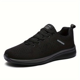 Men's Lightweight Sneakers, Athletic Shoes, Breathable Lace-ups, Running Basketball Workout Gym