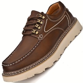 Men's Lace-up Sneakers- Casual Walking Shoes - Comfortable And Breathable