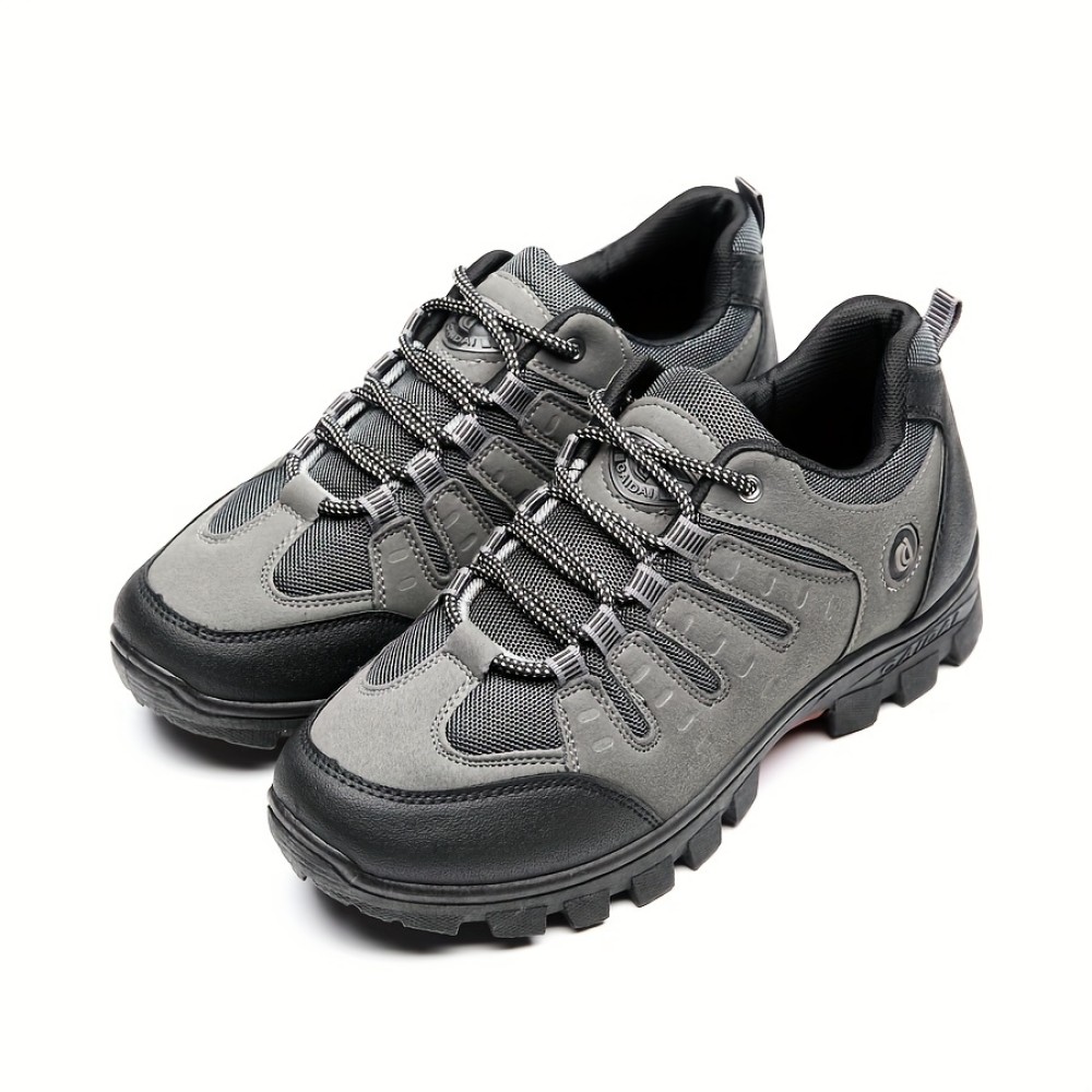 Men's Outdoor Hiking Shoes, Breathable Comfortable Arch Support Non-Slip Mountaineering Travel Sneakers