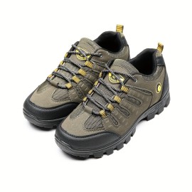 Men's Outdoor Hiking Shoes, Breathable Comfortable Arch Support Non-Slip Mountaineering Travel Sneakers