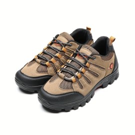 Men's Outdoor Hiking Shoes, Breathable Comfortable Arch Support Non-Slip Mountaineering Travel Sneakers