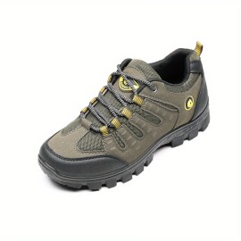 Men's Outdoor Hiking Shoes, Breathable Comfortable Arch Support Non-Slip Mountaineering Travel Sneakers