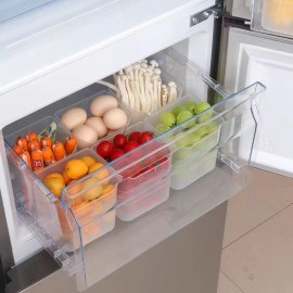 New Refrigerator Side Door Storage Box, Refrigerator Food Food Sorting Box, Fresh Keeping Box, Food Container