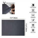 2pcs/4pcs Refrigerator Liners Mats, Washable, Refrigerator Mats Liner Waterproof Oilproof, Fridge Liners For Shelves, Cover Pads For Freezer Glass Shelf Cupboard Cabinet Drawer