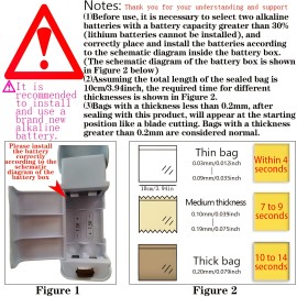 Portable Mini Heat Sealer For Food Bags - Thermal Plastic Bag Closure For Freshness - Easy To Use Packing Kitchen Accessory