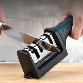 Multifunctional Four In One Knife Sharpener Polishing Machine For Household Kitchen Knives, Dedicated To Fast Grinding Stones, Professional Scissors P