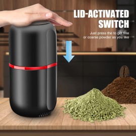 Herb Grinder [large Capacity/fast /Electric]-food Grinder With Pollen Catcher