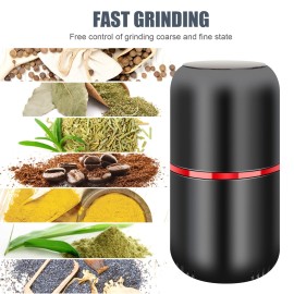 Herb Grinder [large Capacity/fast /Electric]-food Grinder With Pollen Catcher