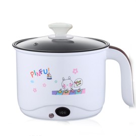 Multi-Functional 1.8L Hot Pot For Dorms And Small Spaces - Perfect For Cooking Porridge, Noodles, And More With Adjustable Heat Settings