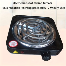 Multi-Functional Electric Stove For Mosquito Coil, Cooking, Boiling, And Coffee - Adjustable Temperature, Portable And Household Use