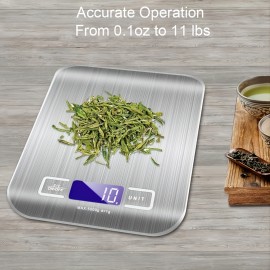 Kitchen Scale Kitchen Digital Food Scale Electronic Food Scale Stainless Steel Baking Scale Mini Small 2897