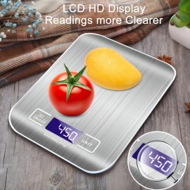 Kitchen Scale Kitchen Digital Food Scale Electronic Food Scale Stainless Steel Baking Scale Mini Small 2897