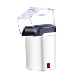 Popcorn Maker Machine Automatic Small Heating Corn Puffer Machine Grain Popping Machine Not Oils Required Can Make The Big Fluffy Fresh Popcorn PM-1200