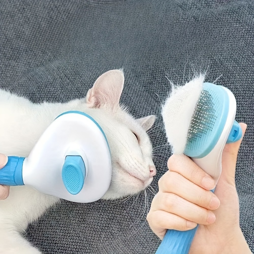 Pet Hair Removal Comb Undercoat Hair Removal Slicker Brush For Dog And Cat Grooming Tool