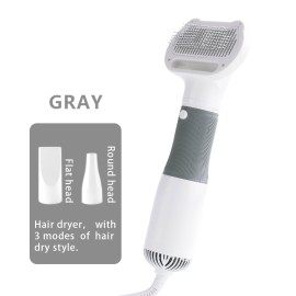 Quiet Pet Grooming Dryer With Comb Brush For Grooming Dogs, Cats, And Kittens - Fast Drying And Gentle On Fur