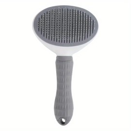 Effortlessly Remove Pet Hair With One-Click Slicker Brush - Perfect For Dogs And Cats