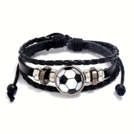 Black And White Football