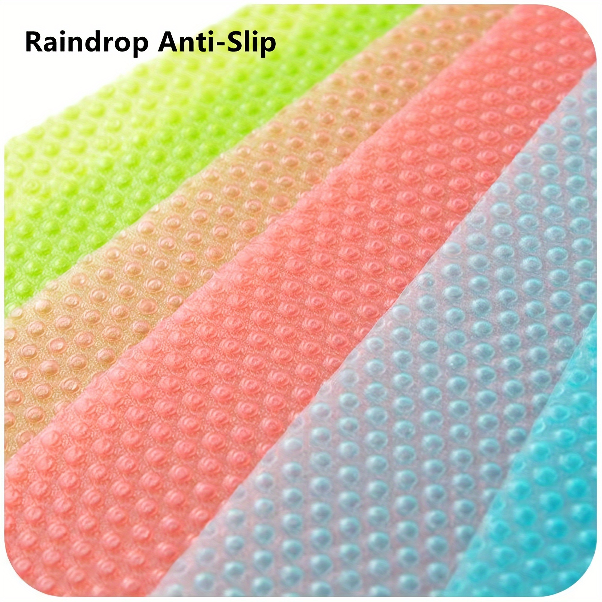 4pcs refrigerator liners mats washable waterproof oilproof perfect for shelves freezer cupboard cabinet drawer details 4