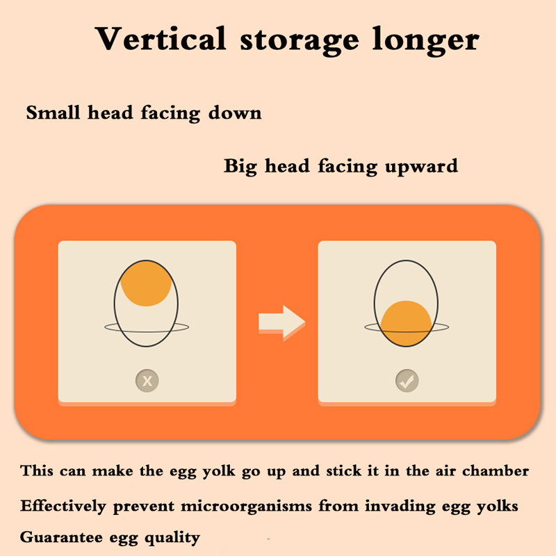 1pc kitchen double layers egg storage box 32 compartment household drawer refrigerator transparent preservation box that can be stacked with egg tray an details 5