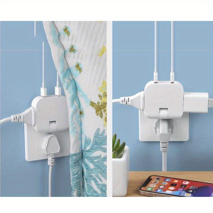 new type folding extension socket 3in1 us power adapter 180 degree rotation adjustable converter outlet japan plug with 2 usb home travel wall plugs for mobile phone 2500w details 3