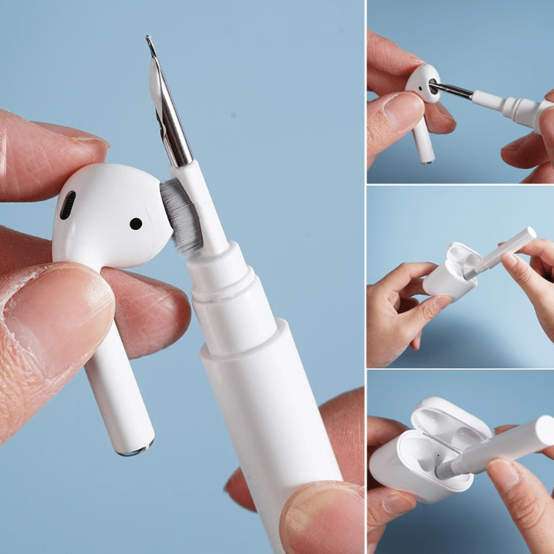 cleaning wireless earphone cleaning pen function dust removal cleaning artifact computer keyboard cleaning pen details 5