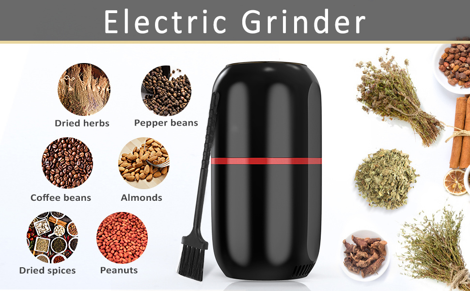 Herb Grinder [large Capacity/fast /Electric]-food Grinder With Pollen Catcher details 4