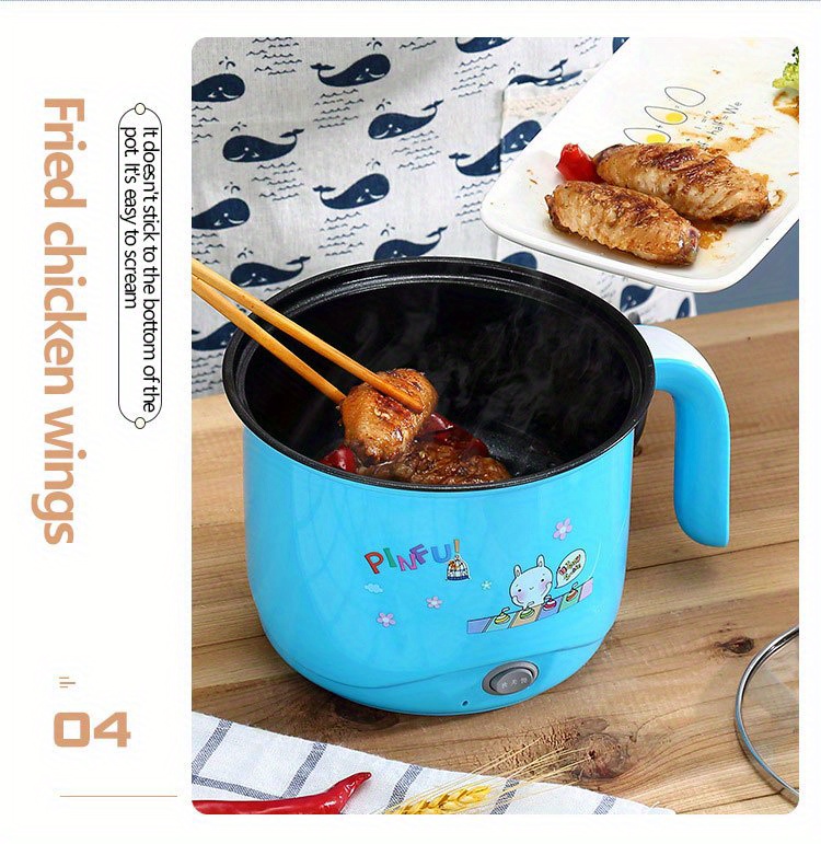 multi functional 1 8l hot pot for dorms and small spaces perfect for cooking porridge noodles and more with adjustable heat settings details 7