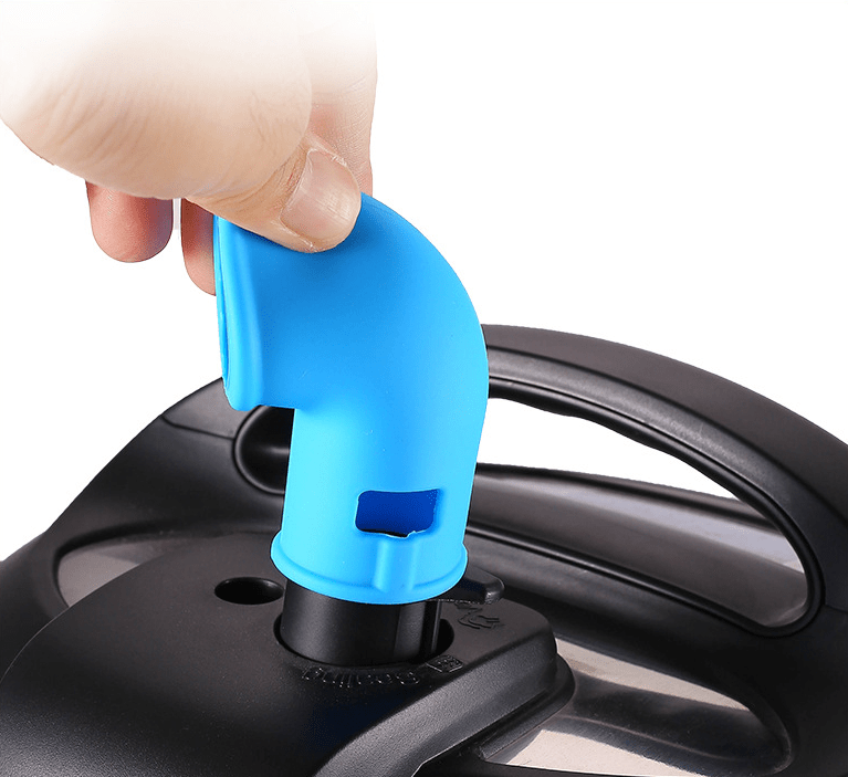 silicone steam release diverter enhance your instant pot air fryer more blue green details 1