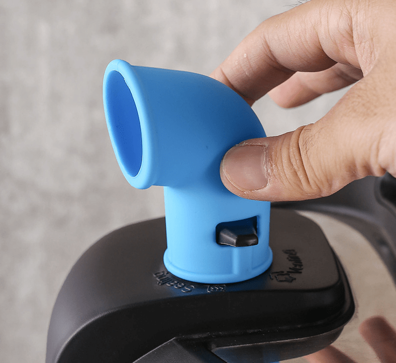 silicone steam release diverter enhance your instant pot air fryer more blue green details 2