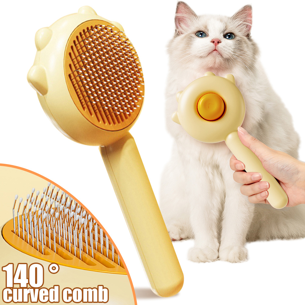 cleaning accessories, cat scratcher hair brush cat claw self cleaning pet grooming brush massage remover hair kitten grooming cleaning accessories details 1