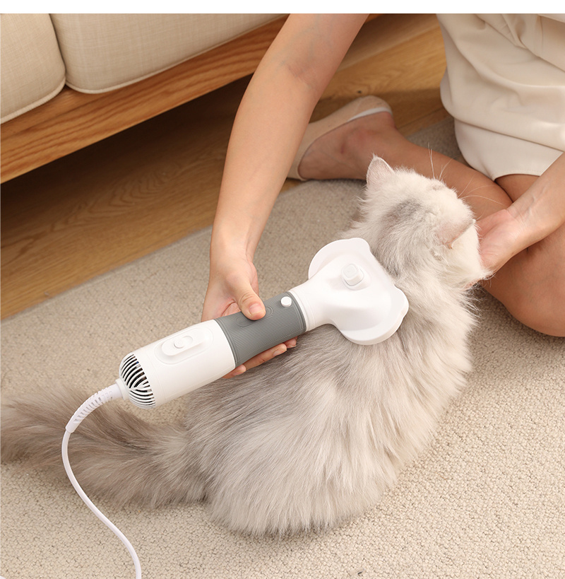 quiet pet grooming dryer with comb brush for grooming dogs cats and kittens fast drying and gentle on fur details 13